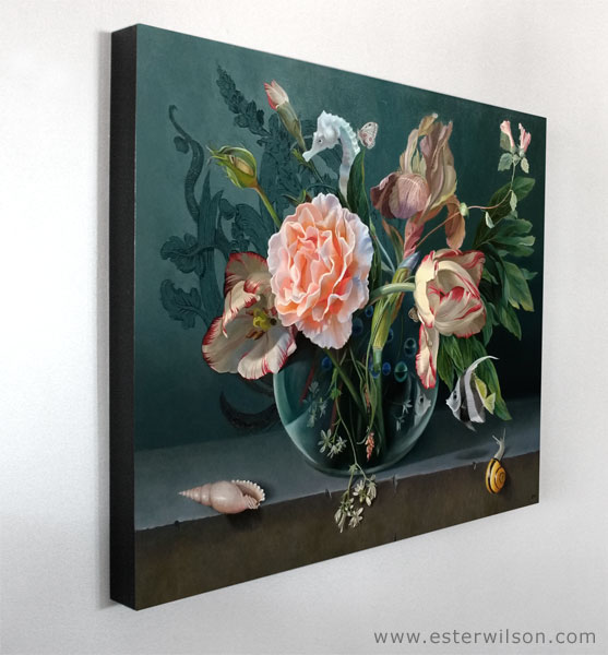 Submerged Oil Painting