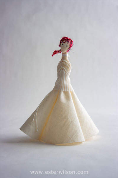 dance fabric sculpture