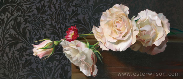 Promise Roses Oil Painting