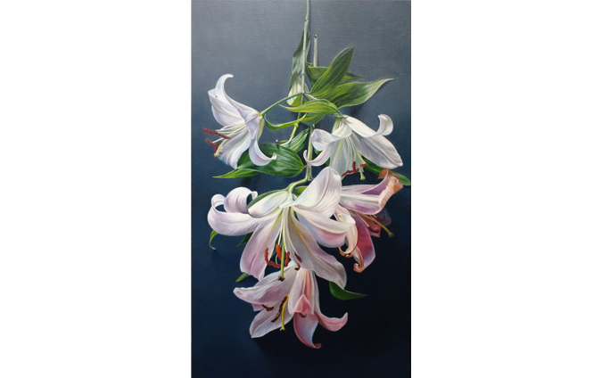 Sun and Stars Oil Painting